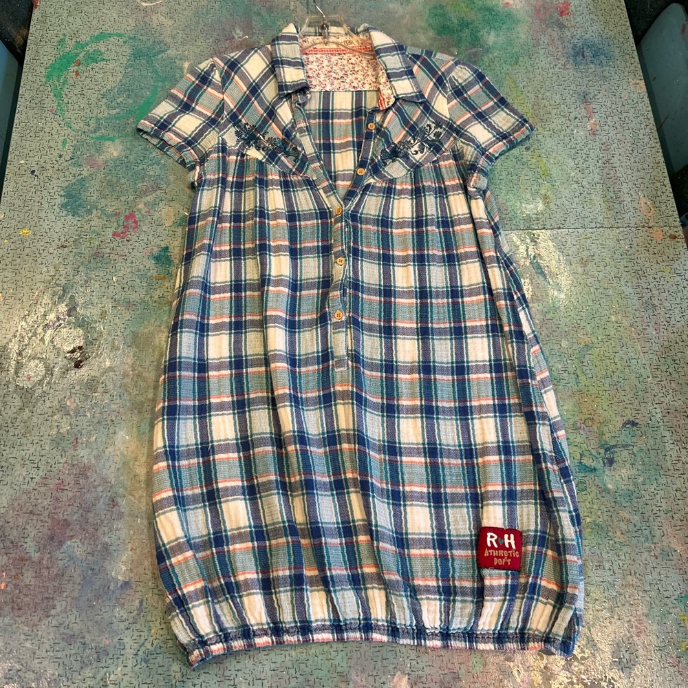 Plaid Bubble Dress